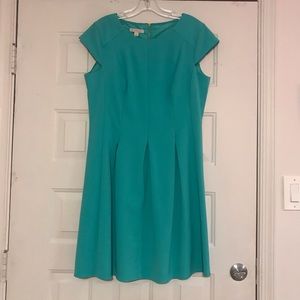 Aqua green Dress Barn dress